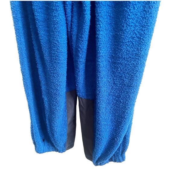 Free People Movement Cuddle Up Fleece Pants Fuzzy Prep School Blue Size Large - Picture 4 of 12